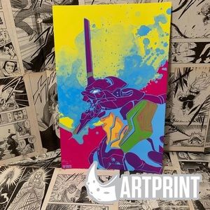 Neon Genisis Evangelion Unit 01 Art Print 11”x17”